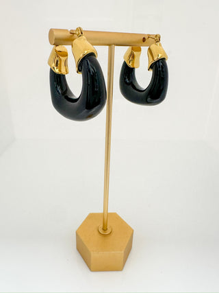 Abigail South Chunky Hoop Earrings